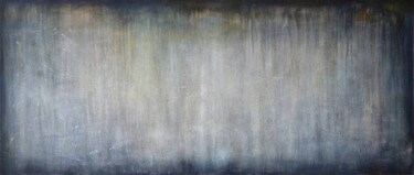 Painting titled "Evening Light, Grey…" by Leon Grossmann, Original Artwork, Acrylic