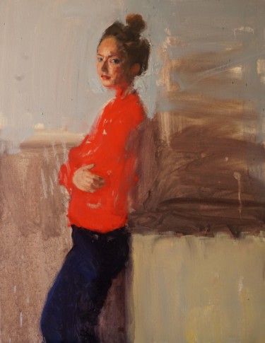 Tablo, petrol, figüratif, sanat eseri Manuel Leonardi tarafından