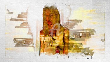 Digital Arts titled "My art 209 Tv Show…" by Leonardo Lillian, Original Artwork, Digital Painting