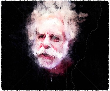 Digital Arts titled "Bob Weir 001" by Leonardo Lillian, Original Artwork, Digital Painting