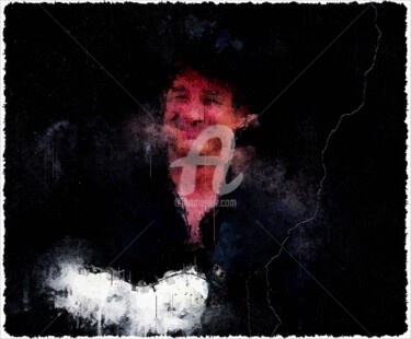 Arte digitale intitolato "Clint Black 001" da Leonardo Lillian, Opera d'arte originale, Pittura digitale