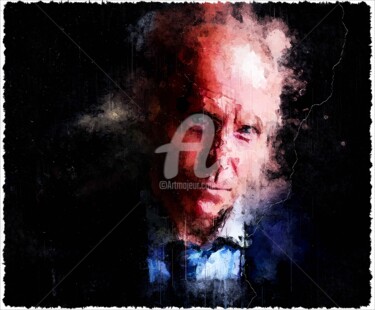 Digital Arts με τίτλο "Hugh Dillon 001" από Leonardo Lillian, Αυθεντικά έργα τέχνης, Ψηφιακή ζωγραφική