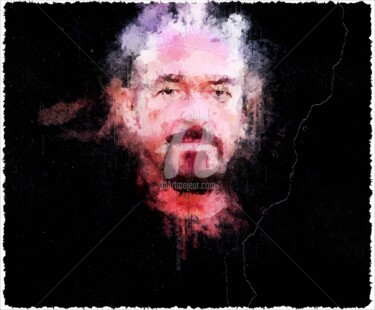 Digitale Kunst getiteld "Ian Anderson 001" door Leonardo Lillian, Origineel Kunstwerk, Digitaal Schilderwerk
