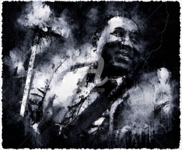 Arts numériques intitulée "Muddy Waters 001" par Leonardo Lillian, Œuvre d'art originale, Peinture numérique