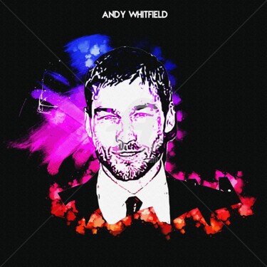 Digital Arts titled "Andy Whitfield 001" by Leonardo Lillian, Original Artwork, Digital Painting