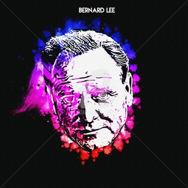 Digital Arts titled "Bernard Lee 001" by Leonardo Lillian, Original Artwork, Digital Painting