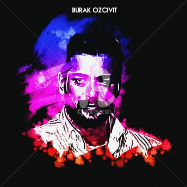 Цифровое искусство под названием "Burak Ozcivit 001" - Leonardo Lillian, Подлинное произведение искусства, Цифровая живопись