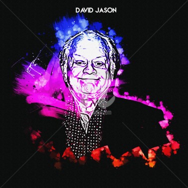 Digitale Kunst getiteld "David Jason 001" door Leonardo Lillian, Origineel Kunstwerk, Digitaal Schilderwerk