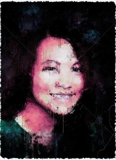 Digital Arts titled "Adele Lim 01" by Leonardo Lillian, Original Artwork, Digital Painting