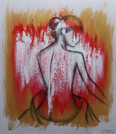 Desejo Malerei mit dem Titel "Desejo" von Leonardo Nogueira, Original-Kunstwerk, Acryl