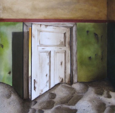 Painting titled "" The Walls in Our…" by Leonardo Quintela, Original Artwork, Oil
