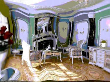 Digital Arts titled "Le baroque 4" by Leonard Zinovyev, Original Artwork, Photo Montage