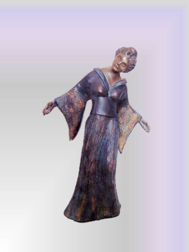 Sculpture intitulée "arquid-geisha.jpg" par Leone Digraci, Œuvre d'art originale, Autre