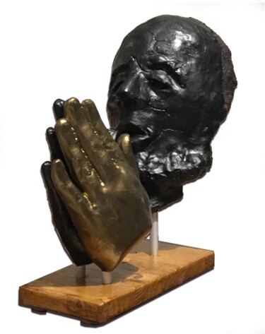 Скульптура под названием "Uguaglianze" - Carmelo Leone, Подлинное произведение искусства, Смола