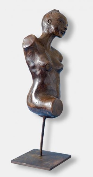 Sculpture intitulée "YES I CAN" par Léone Digraci, Œuvre d'art originale