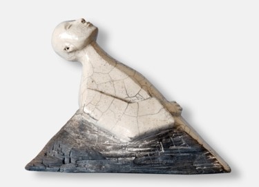 Sculpture titled "VERS L'INFINI" by Léone Digraci, Original Artwork, Ceramics