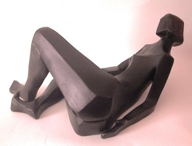 Sculpture intitulée "CLEOPATRE (2)" par Léone Digraci, Œuvre d'art originale, Terre cuite
