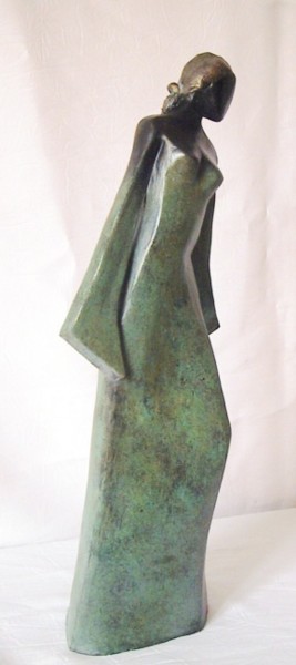 Sculpture titled "Mademoiselle" by Léone Digraci, Original Artwork