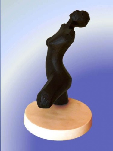 Sculpture intitulée "POURQUOI ?" par Léone Digraci, Œuvre d'art originale