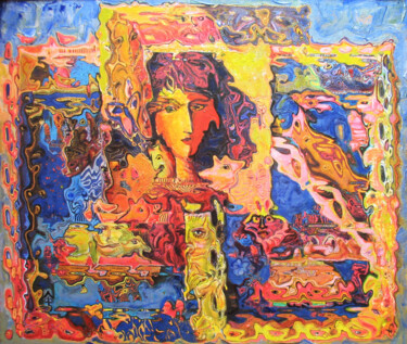 Peinture intitulée "Metamorphoses 3" par Leonid Feodor, Œuvre d'art originale, Acrylique