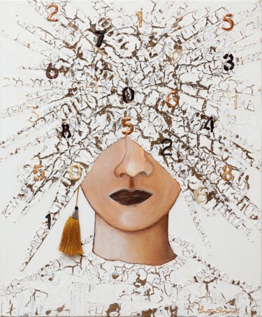 Картина под названием "Somos Simplesmente…" - Leonor Sousa, Подлинное произведение искусства, Другой Установлен на Деревянна…
