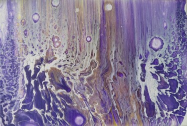 Картина под названием "Водопад" - Leonora Satandini, Подлинное произведение искусства, Акрил