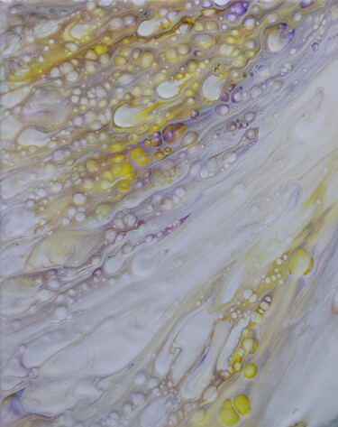 Ζωγραφική με τίτλο "Золотой поток" από Leonora Satandini, Αυθεντικά έργα τέχνης, Ακρυλικό