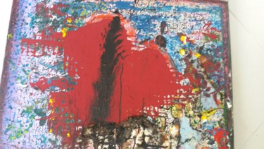 Pintura intitulada "coracao-partido-2.j…" por Leonora Rj, Obras de arte originais