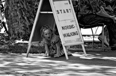 Fotografie mit dem Titel "Nordic Walking" von Leopold Brix, Original-Kunstwerk, Digitale Fotografie
