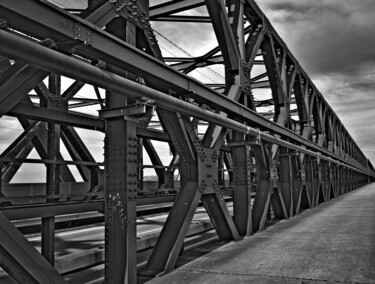 Photography titled "Die alte Brücke" by Leopold Brix, Original Artwork, Digital Photography
