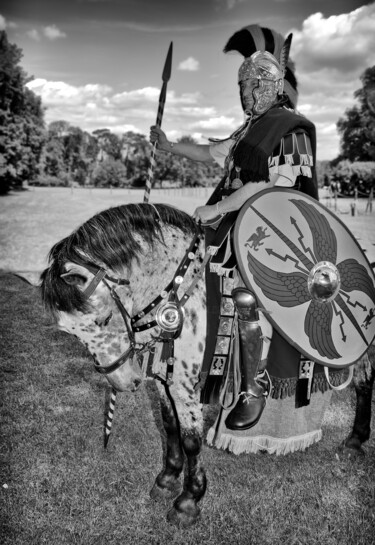 Fotografia zatytułowany „Der römische Reiter…” autorstwa Leopold Brix, Oryginalna praca, Fotografia cyfrowa