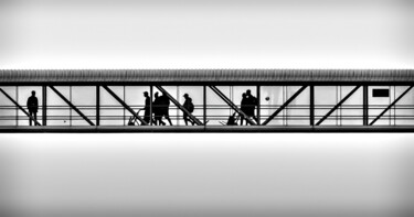 Fotografie mit dem Titel "Der Fußgängerüberga…" von Leopold Brix, Original-Kunstwerk, Digitale Fotografie