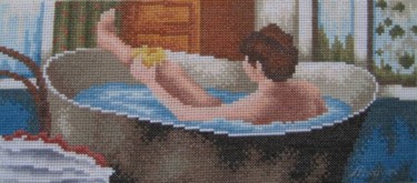 Artcraft titled "Bathing" by Leorie, Original Artwork