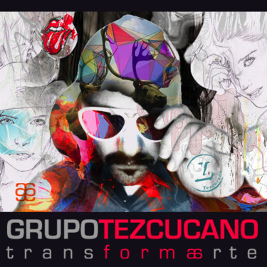 Collages titled "IMAGEN GRUPO TEZCUC…" by Leo Tezcucano, Original Artwork
