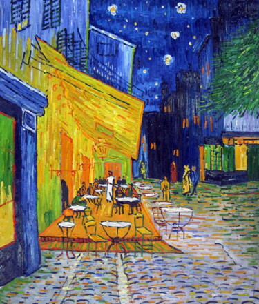 Pintura titulada "Vencent Van Gogh #0…" por Lermay Chang, Obra de arte original, Oleo Montado en Bastidor de camilla de made…
