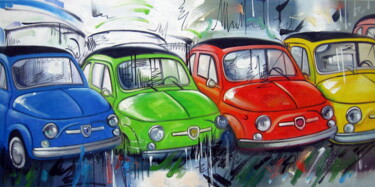 Painting titled "Fiat #001" by Lermay Chang, Original Artwork, Oil