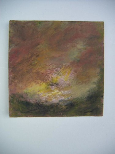 Peinture intitulée "ciel traversé" par Marc Lerude, Œuvre d'art originale
