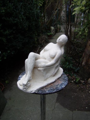 Sculpture intitulée "REPOS" par Marc Lerude, Œuvre d'art originale