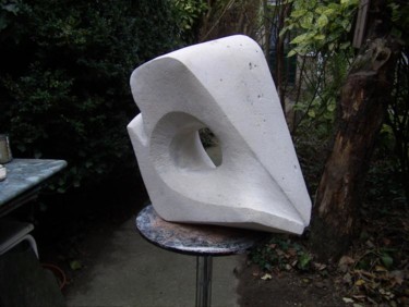 Sculpture intitulée "OEIL" par Marc Lerude, Œuvre d'art originale