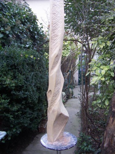 Sculpture intitulée "COLONNE" par Marc Lerude, Œuvre d'art originale