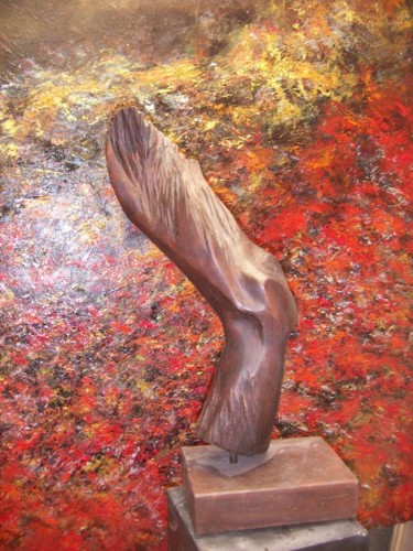 Peinture intitulée "SAMOTHRACE" par Marc Lerude, Œuvre d'art originale