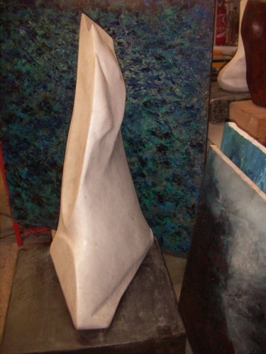 Peinture intitulée "iceberg" par Marc Lerude, Œuvre d'art originale