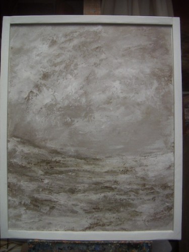 Peinture intitulée "inuit" par Marc Lerude, Œuvre d'art originale