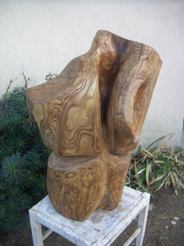 Sculpture intitulée "SINUEUSE" par Marc Lerude, Œuvre d'art originale