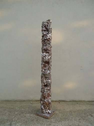 Sculpture intitulée "ARGENTEE" par Marc Lerude, Œuvre d'art originale