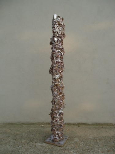 Sculpture intitulée "ARGENTEE" par Marc Lerude, Œuvre d'art originale