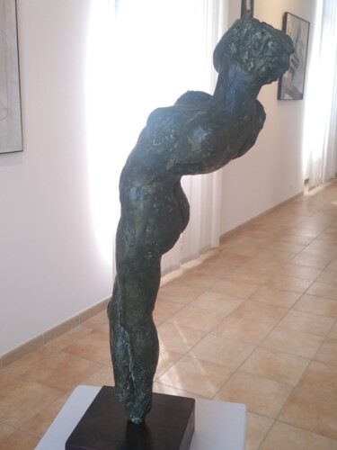 Sculpture intitulée "Une Vénus peut en c…" par Kim.B, Œuvre d'art originale, Plâtre