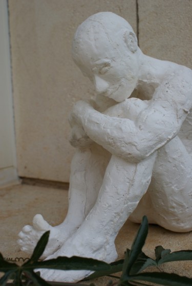 Sculpture intitulée ""Pause" ex 1/2" par Kim.B, Œuvre d'art originale