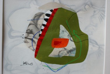 Painting titled "dessin abstrait" by Kim.B, Original Artwork