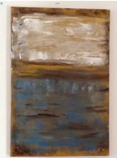 Pittura intitolato "Abstrait" da M.Helene, Opera d'arte originale, Acrilico